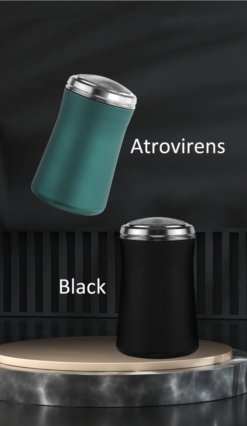 Fast Charge Low Noise Operation High Speed Motor Slim Foll Gold Net Body Men Electric Shaver