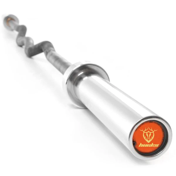 190cm Rack Able EZ Curl Bar for Bicep Curls and Triceps Extensions