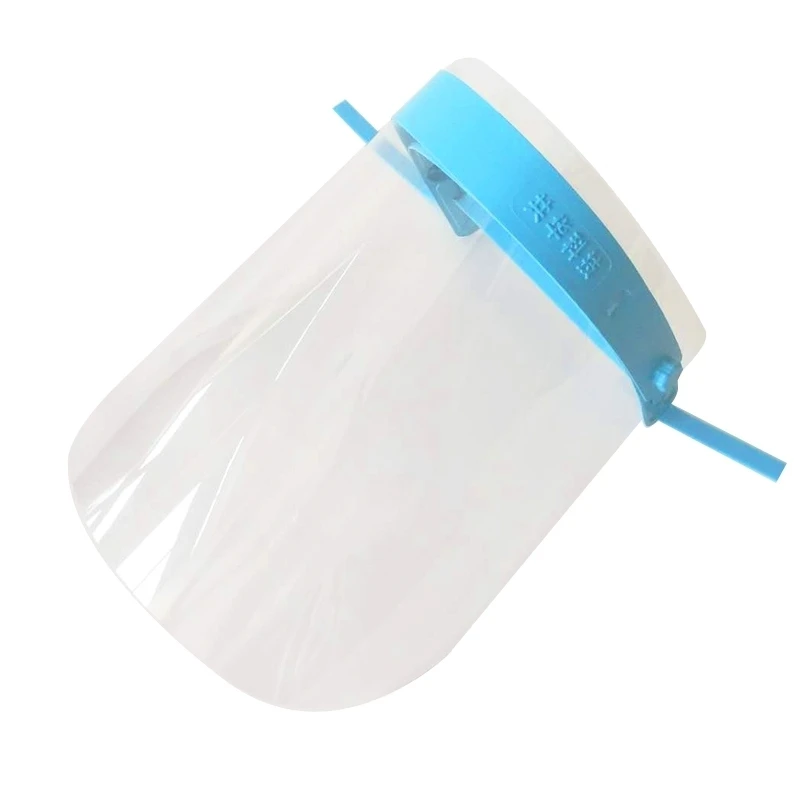 
Reusable plastic Designer Disposable Visor Parts Kit Pet Sheet Bracket Face Shield Glass 