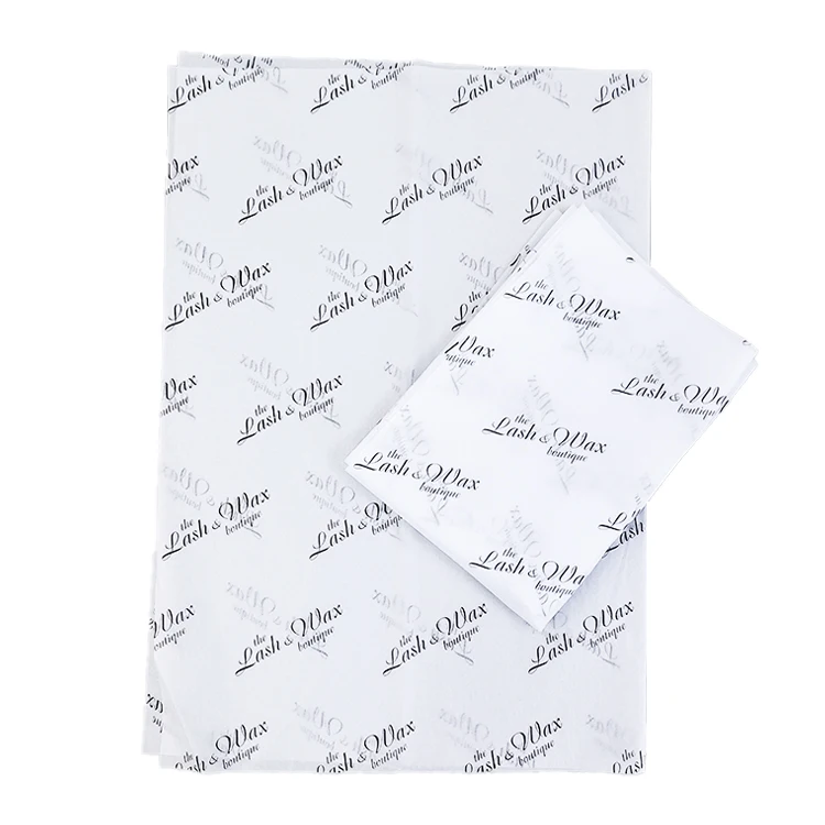 2024 Custom Wrapping Tissue Paper Packing Brand Tissue Papers with company logo wrapping paper for clothing