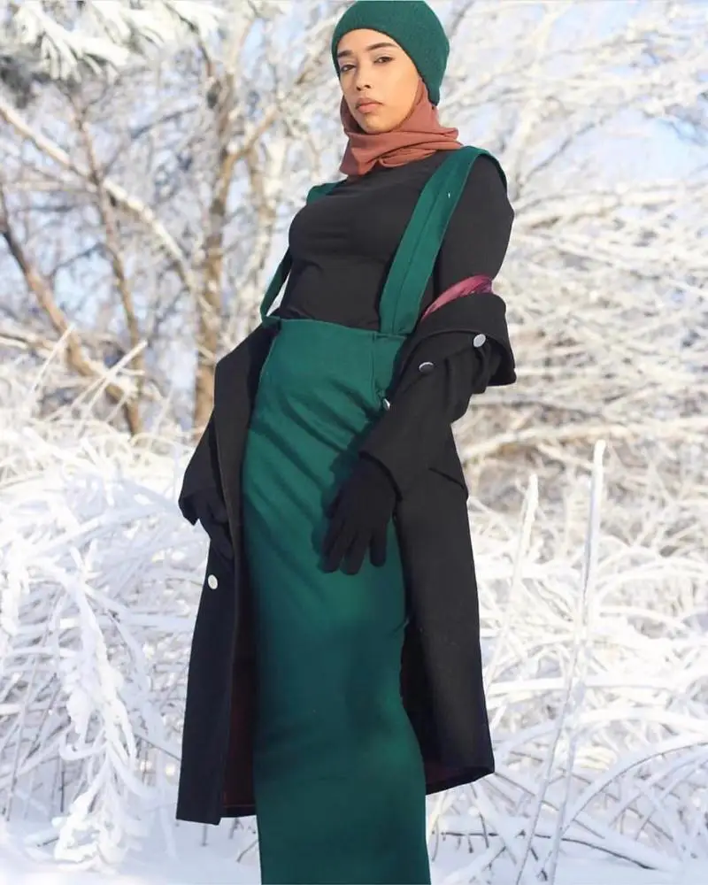 
Hot selling fashion Muslim skirt high quality OEM custom cotton muslim abaya or skirt 
