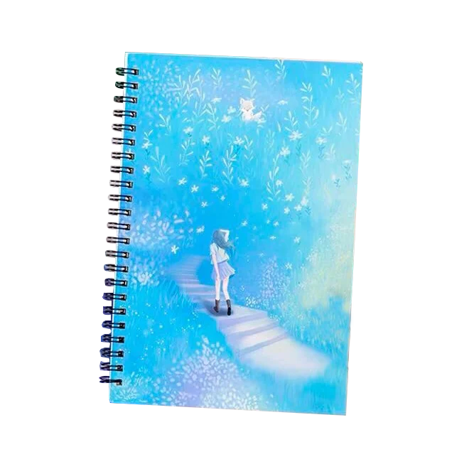 Gifts, student notepads, beauty, artistic temperament, spiral notepads
