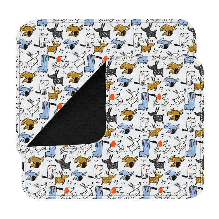 Famicheer Oem Reusable Washable Dog Puppy Pet Pee Pads 72 X 72 for Dogs And Puppies