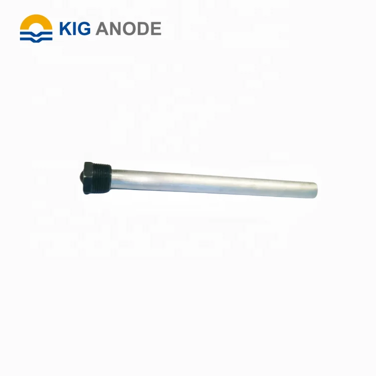 sacrificial anode rod AZ31 17*235MM WITH 3/4NPT NUT