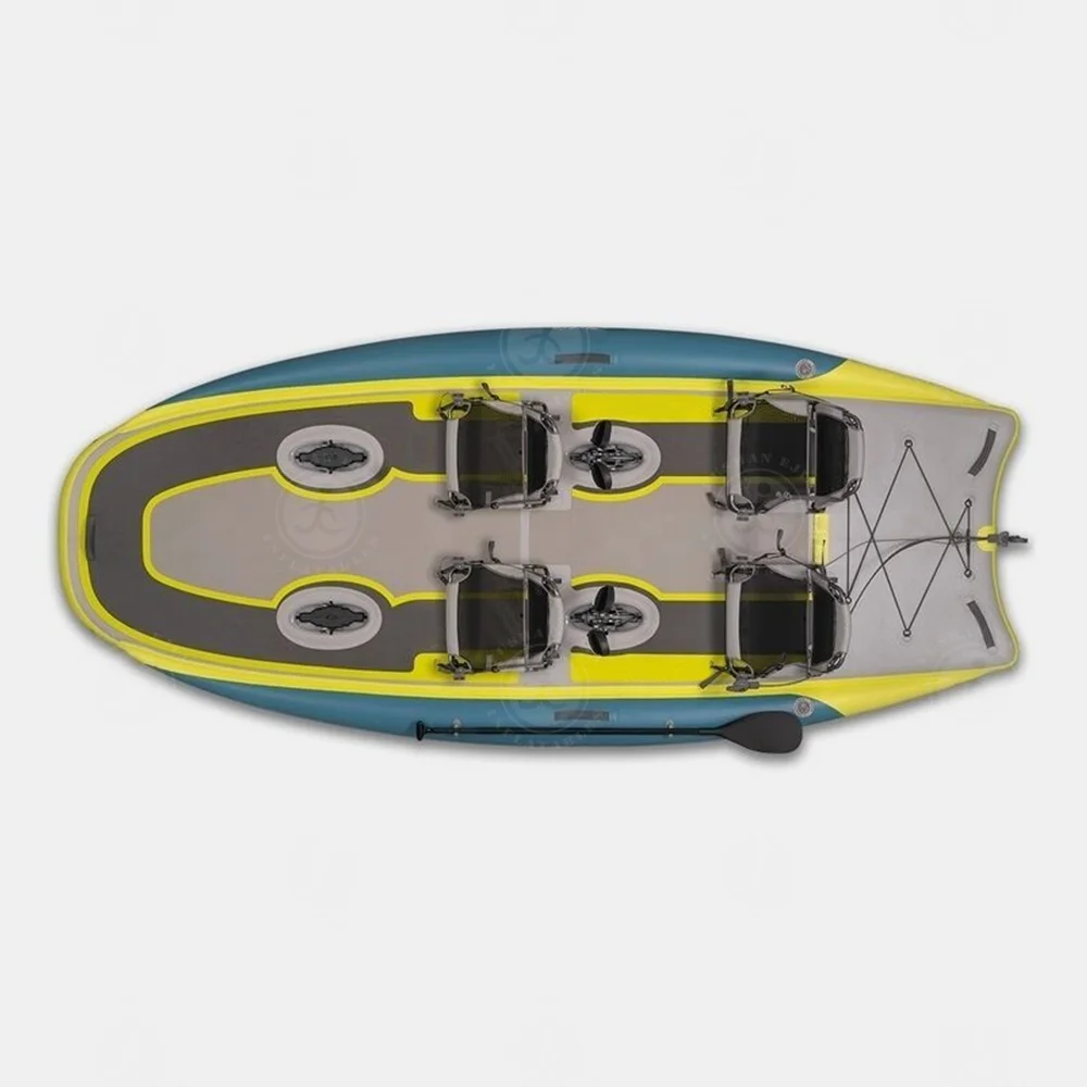 Easy Sets up Family Fun Perfect for Lakes and Rivers Innovative Inflatable Pedal Kayaks