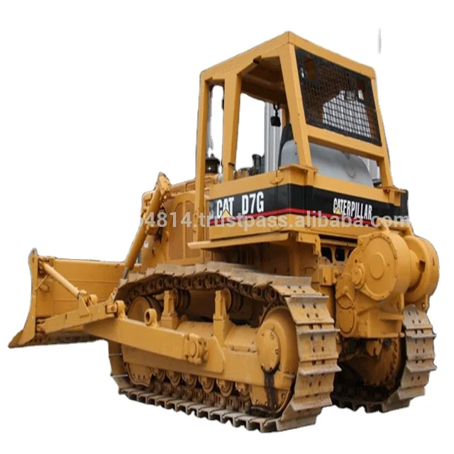 Б/у бульдозер caterpillar d7g с лебедкой б/у бульдозер/рыхлитель cat d7