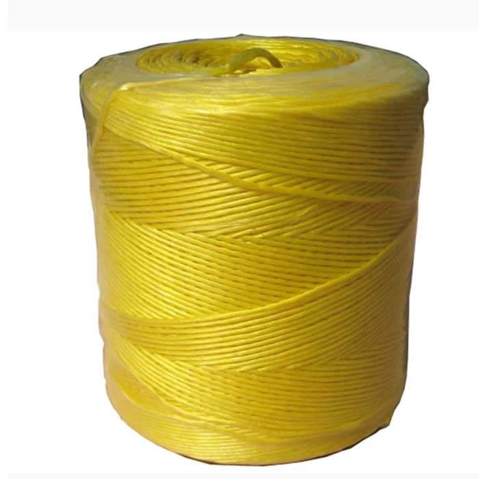 Оптовая продажа, 100% полипропиленовый желтый банановый пресс, полипропиленовый веревочный шпагат