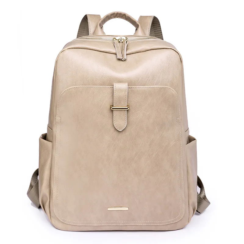 2023 Fashion Anti Theft Vintage Backpack Women Travel Shopping Bag Large Capacity Mochila Feminina Soft PU Leather School Bags