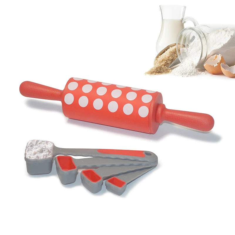 36 Pieces Children DIY Cake Decorative Tools Food Grade Silicone Kitchen Baking Molds Set for Kids