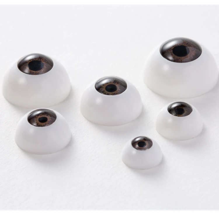 Factory Direct Other Toy Accessories Safe Acrylic Plastic Doll Eyes