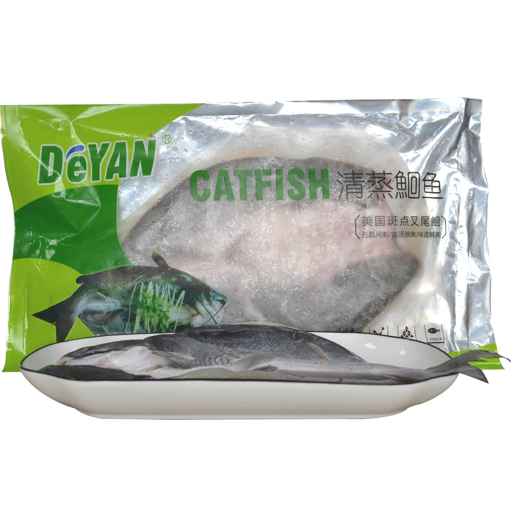 
Factory Price Catfish Seafood IQF Farm Raised Catfish for Sale Catfish Food Chain 