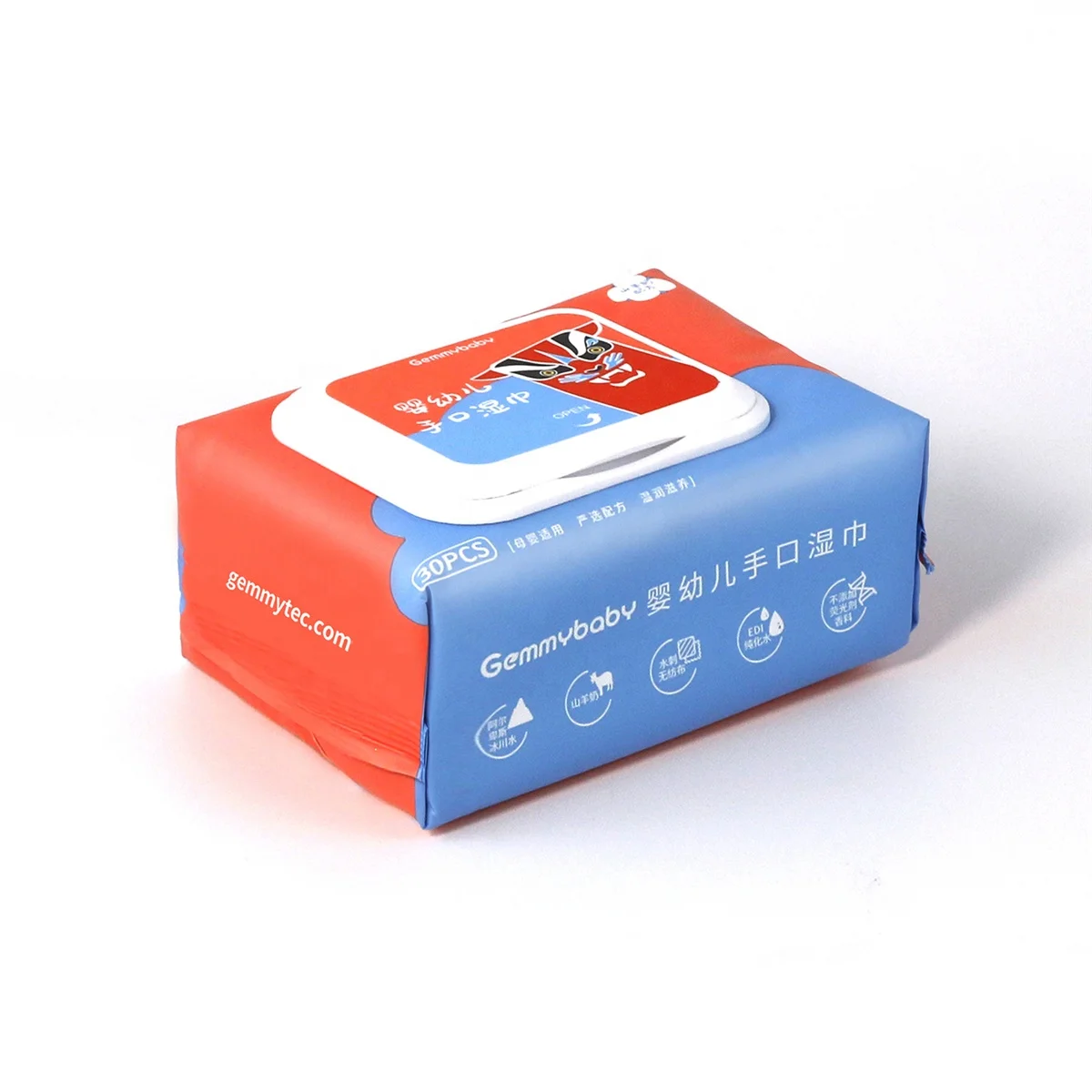 Non-Woven Hand Mouth Cleaning custom Baby Wet Wipes wet wipe