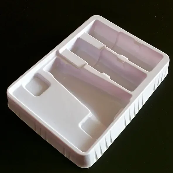 Keeps Forks And Spoons Perfectly Stacked Plastic Cutlery Tray