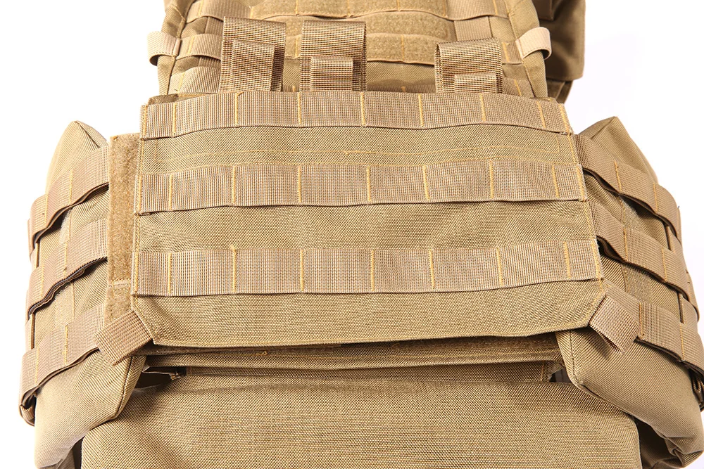M and P Special Use Stab Proof Full Covered Plate Carrier Tactical Vest with Shoulder Armor