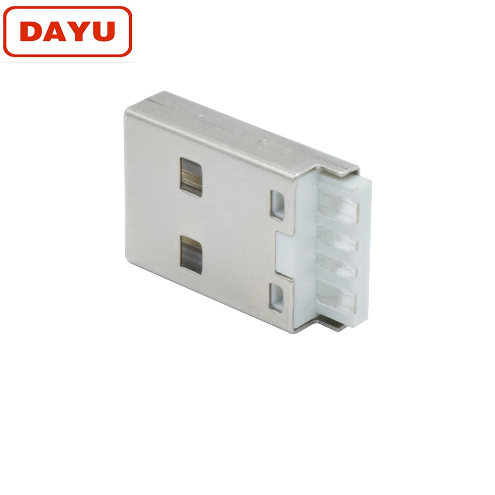 High quality Factory Price 3AMP Short body Usb Male Connector Molding style