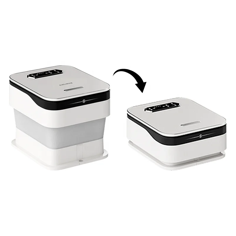 UV Sterilization Automatic Electric Air Bag Massage Four Wheels Easy To Move Foot Spa Massager