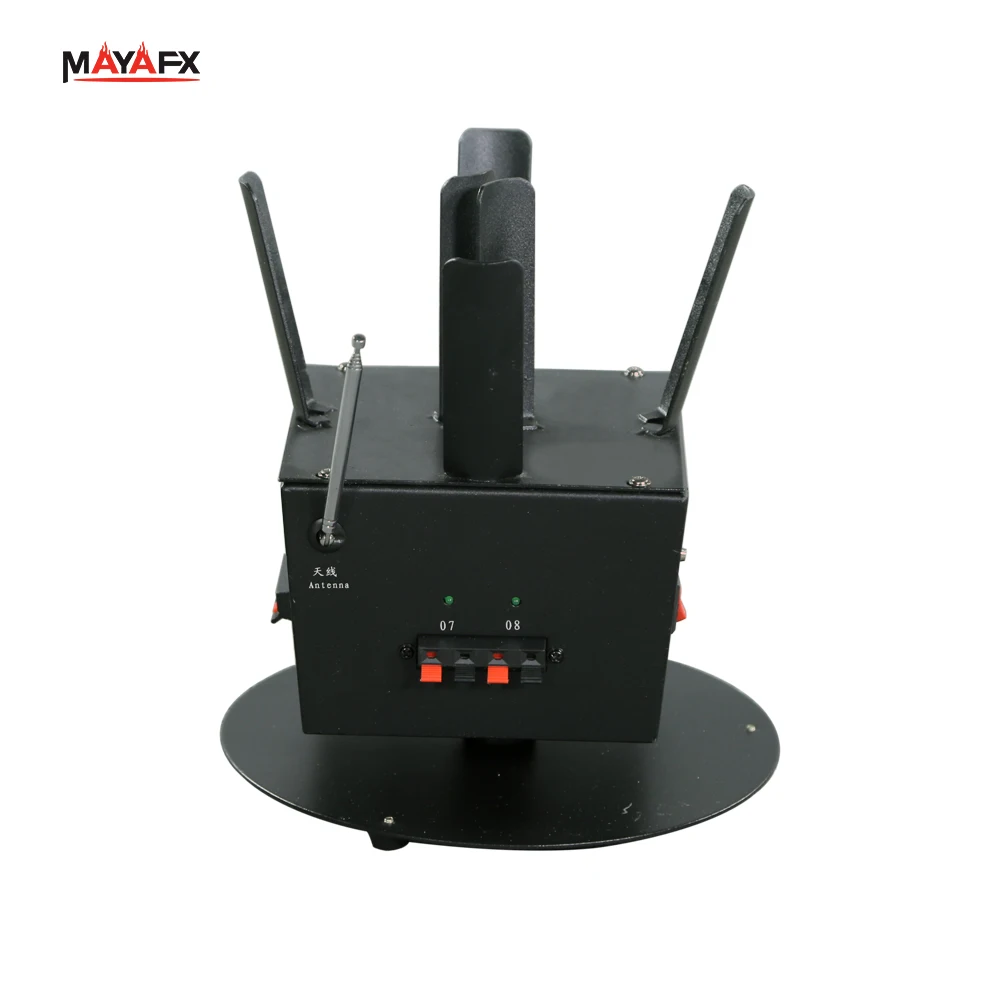 Wireless Rotating Remote Controller Fireworks Console Pyrotechnics Stage Cold Fountain Fireworks Firing System For Wedding Disco