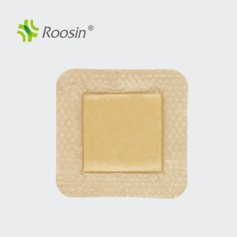 Soft Wound Care Healing Self Adhesive Ultra Absorbent Sacrum Bordered High Absorbency Silicone Gel Foam Dressing