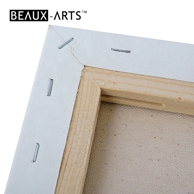 
280g 100% Cotton Blank Stretched Painting Canvas School Supplies for Oil, Acrylic 