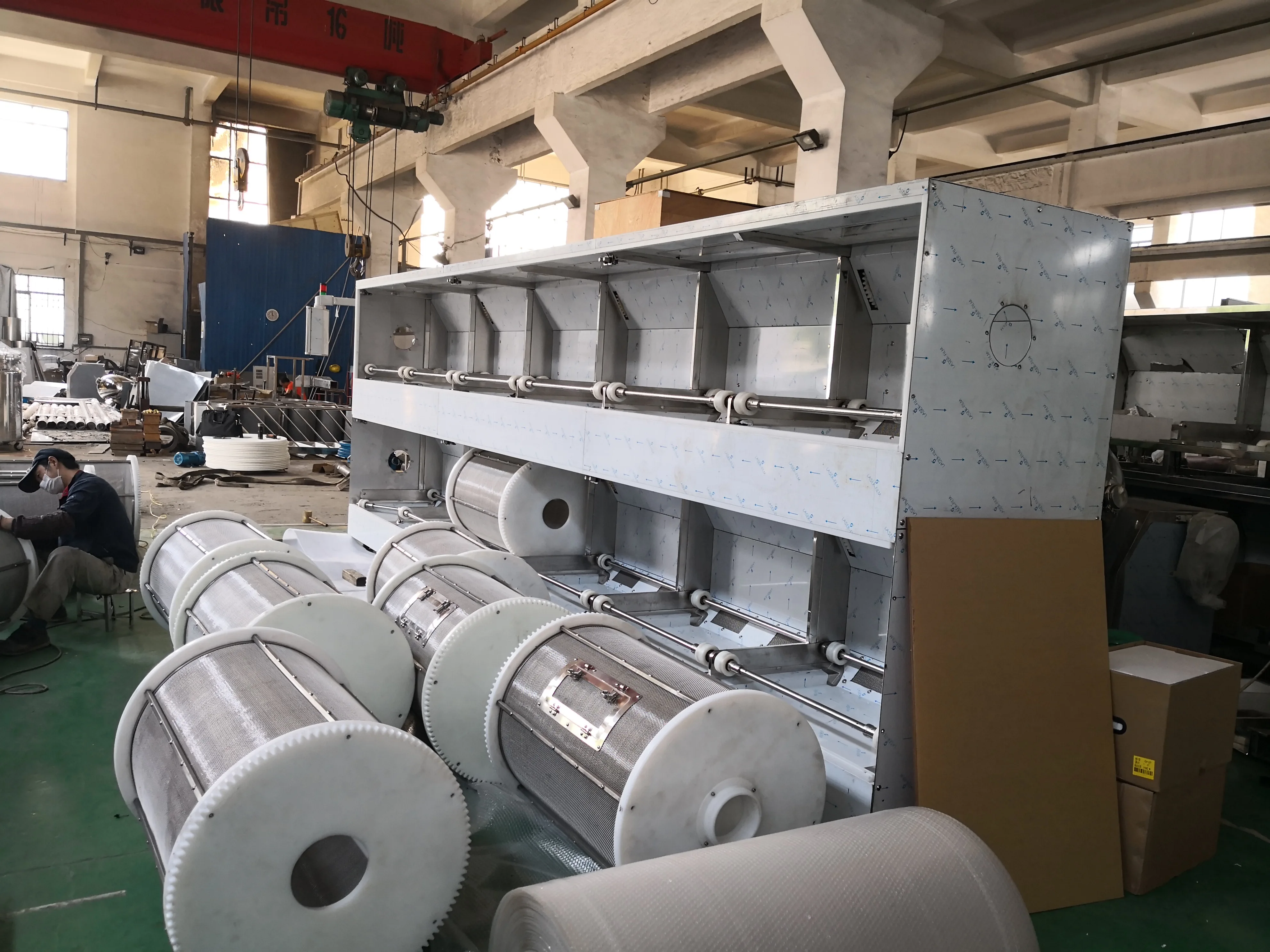 
Double-layer Drying Tumbler for soft capsules drying rotor cage 