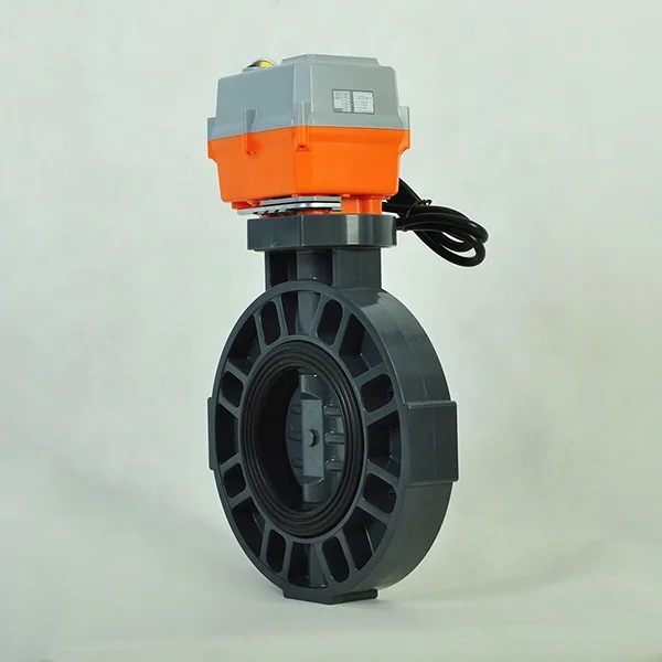  Внв-бабочка DC24V DN80-3 с электромотором