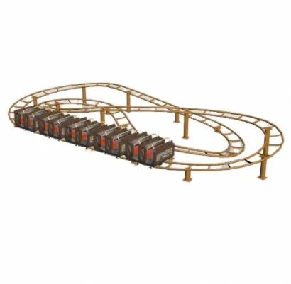 Made in China Family Roller coasters Cheap Roller coaster amusement park sells mini roller coasters