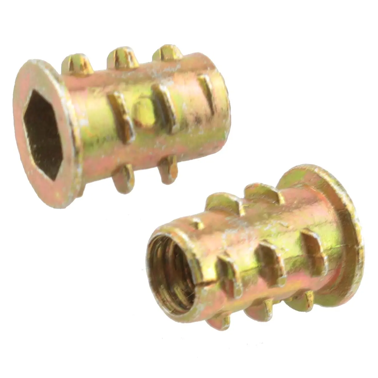 Мебель с резьбовой вставкой гайки цинковый сплав M4 внутренняя резьба 10 мм длина вставки