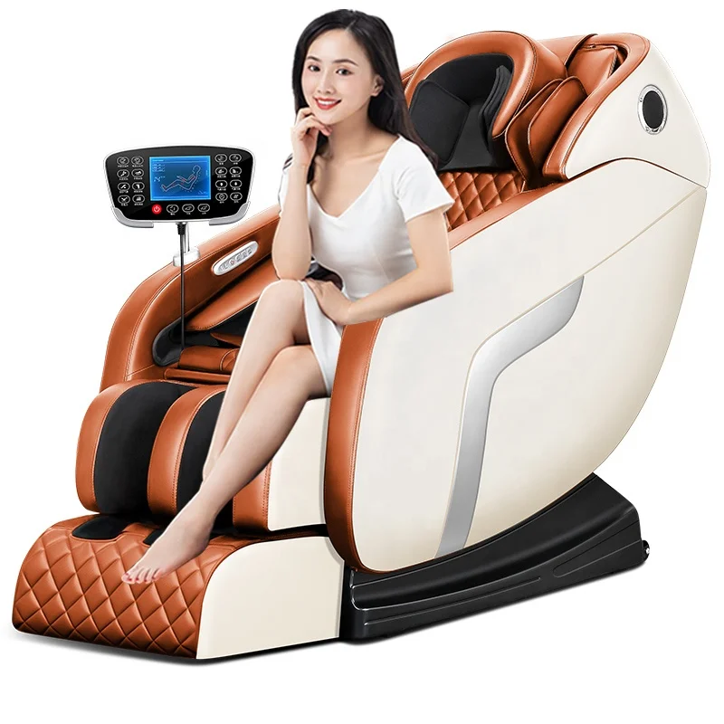 Leercon Wholesale 3d LCD Touch Screen Home Used Shiatsu Electric Zero Gravity Massage Chair (1600386894623)