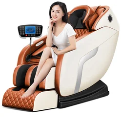 Leercon Wholesale 3d LCD Touch Screen Home Used Shiatsu Electric Zero Gravity Massage Chair