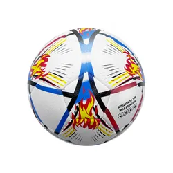 Customize  Official Standard word Match Cup football/Soccer Ball PU material unisex-adult FIF World Qatar 2022 training football