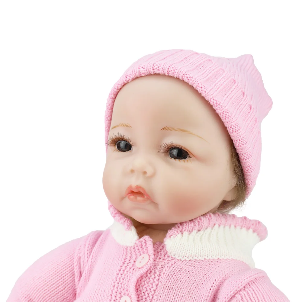 Christmas Gift Reborn Silicone Baby Doll Real Baby Lovely Doll Reborn Baby Dolls For sale