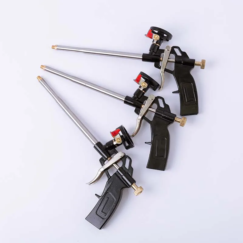 New style for PU Spray Polyurethane Hand Caulking Air Foam gun with No-clean Metal foam gun