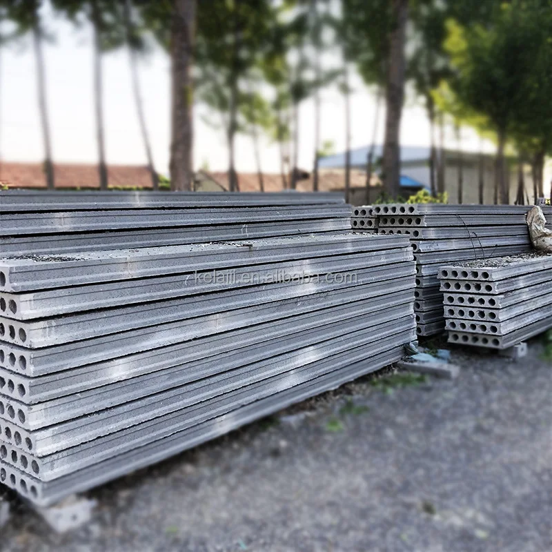 CE APPROVED Prefabricated Concrete Floor Slabs Machine hollow core slab board making equipment