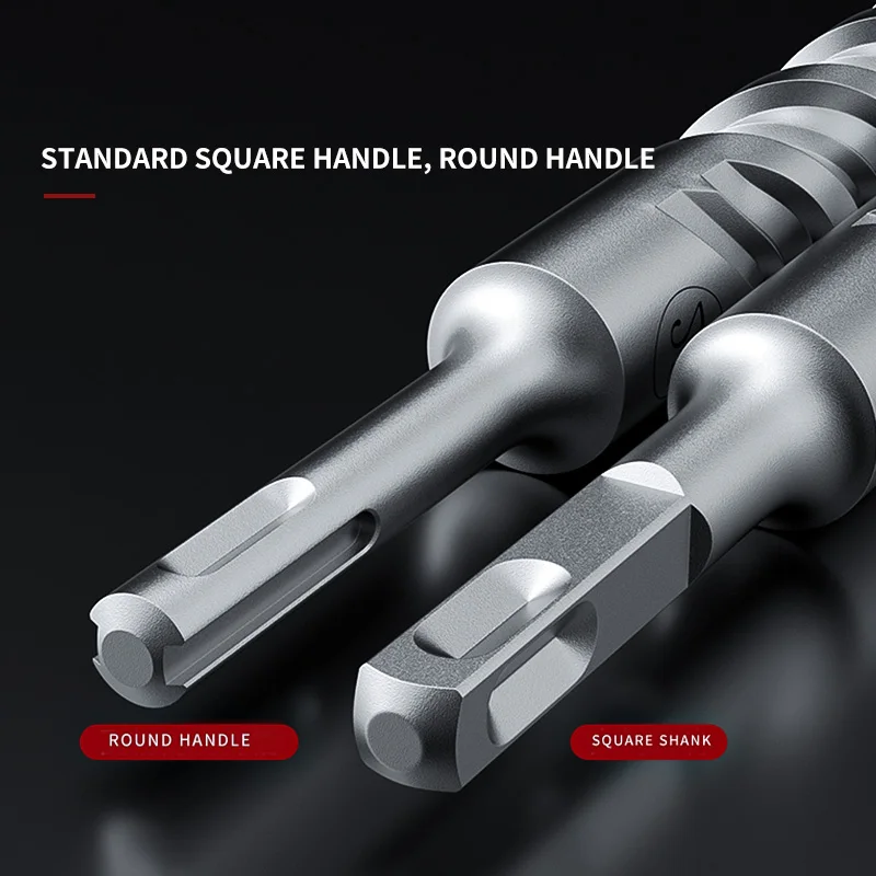 MeiKeLa Electric Hammer Drill Bits 5/6/8/10/12/14/16mm Cross Type Tungsten Steel Alloy SDS Plus for Masonry Concrete Rock Stone