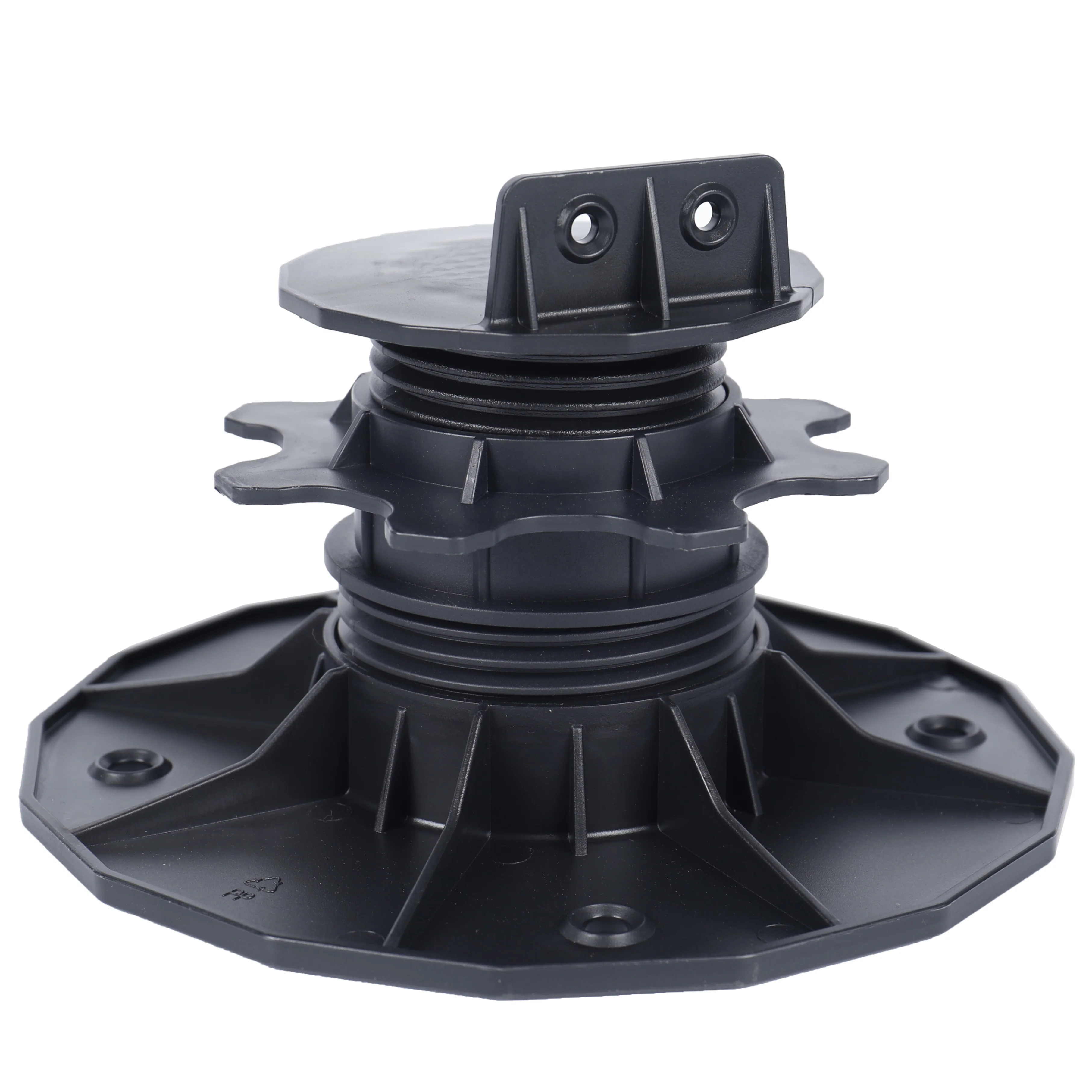 Adjustable Plastic Deck Support Raised Floor Pedestal XF-T203B-2 66-100 mm