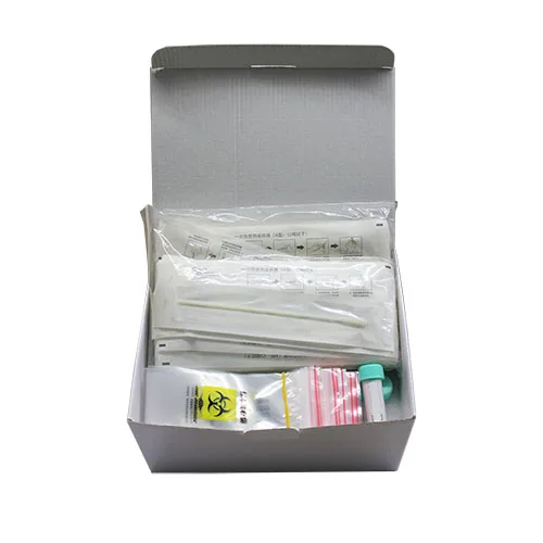 Medical Viral Transport Medium Disposable sealed Virus Sampling Tube with lids with Throat Swab