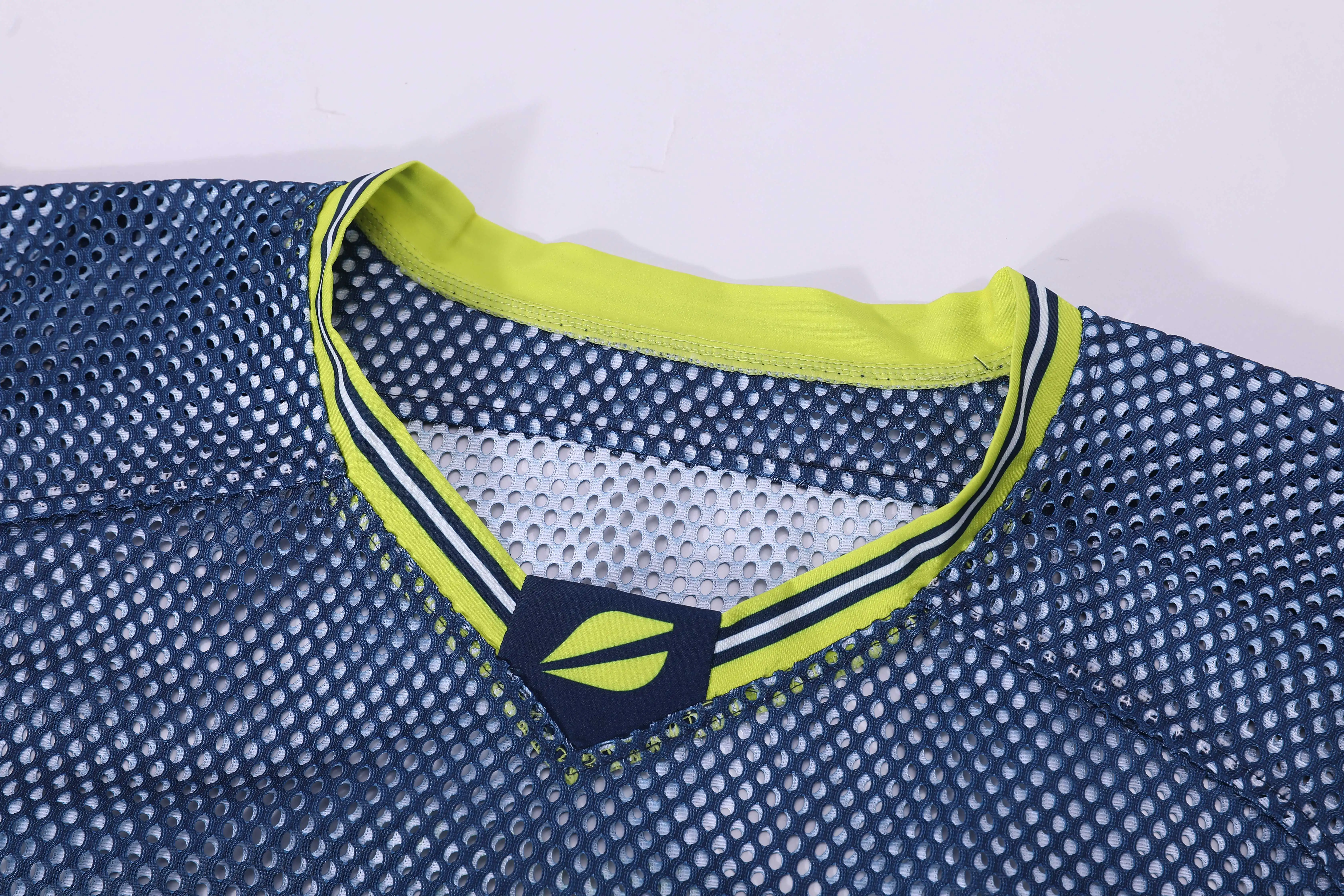 Custom Design Port Hole Lacrosse Jersey Full Mesh Breathable Lacrosse Uniform