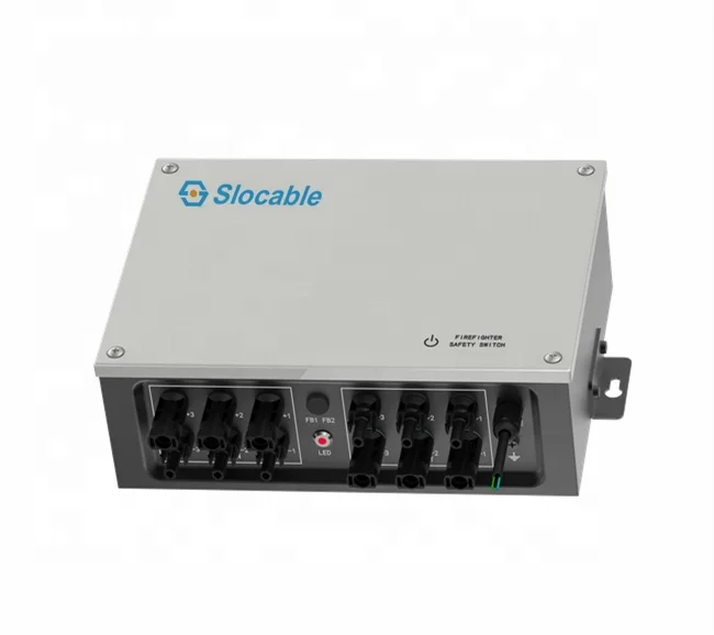 Slocable Новые поступления Водонепроницаемый 4 полюса 2 струны 1500V 40A Солнечный быстрого отключения устройства для молнечной батареи