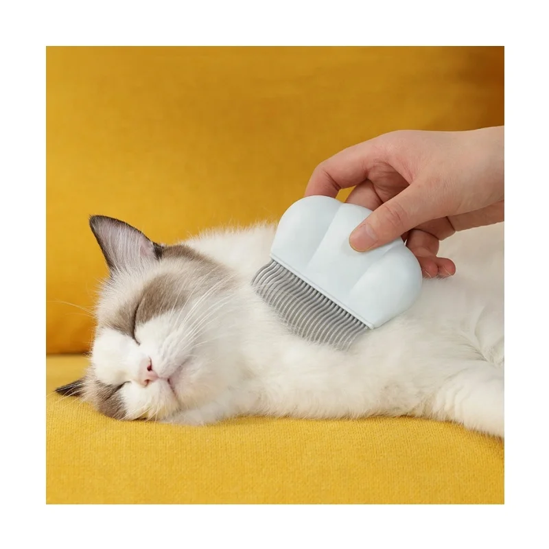 Расческа для домашних животных, плавающая щетка для удаления шерсти, кошек и собак, для груминга, очистки, массажа, для вычесывания