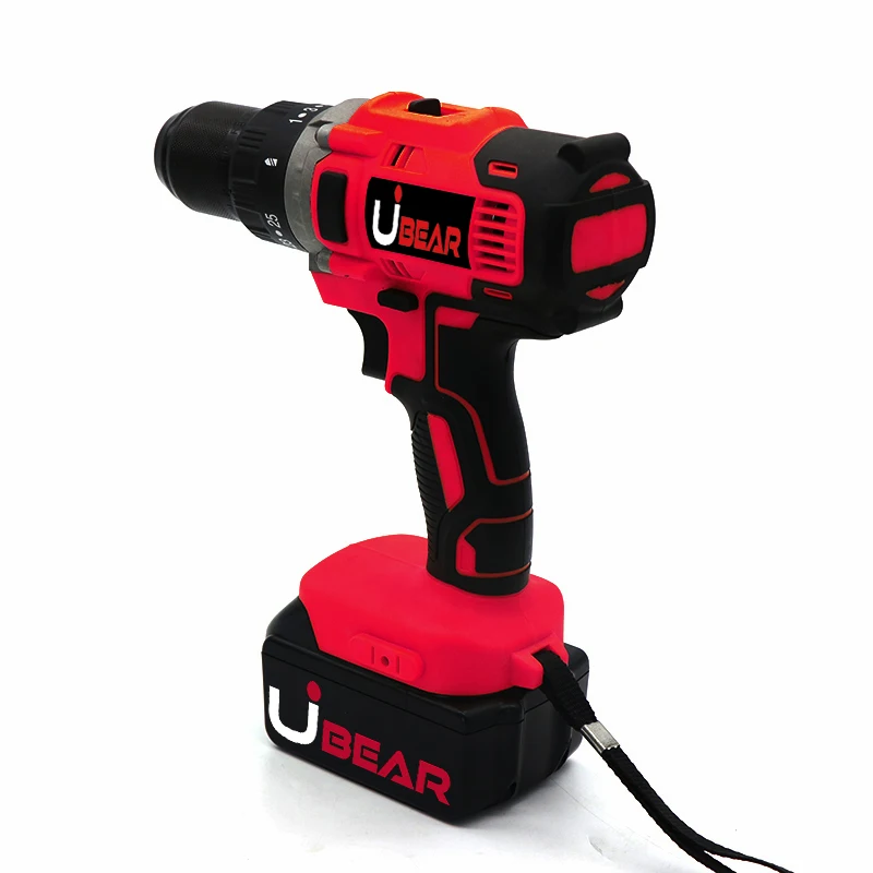 2022 High quality impact drill cordless rechargeable lithium battery cordless electric hand drill 21v cordless drill