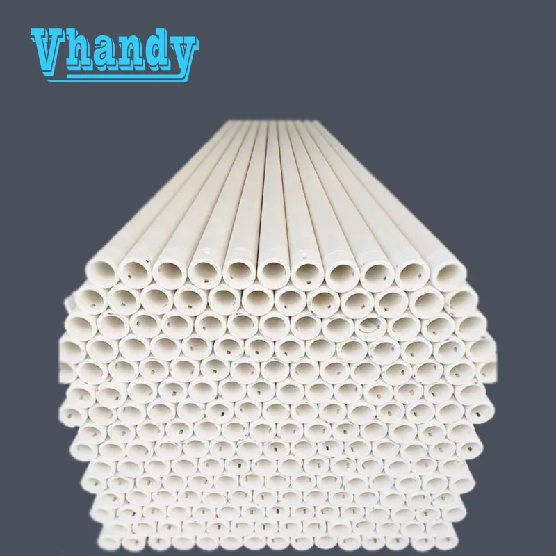VHANDY изготовленный на заказ высокотемпературный огнеупорный глинозем печь для отжига керамическая трубка