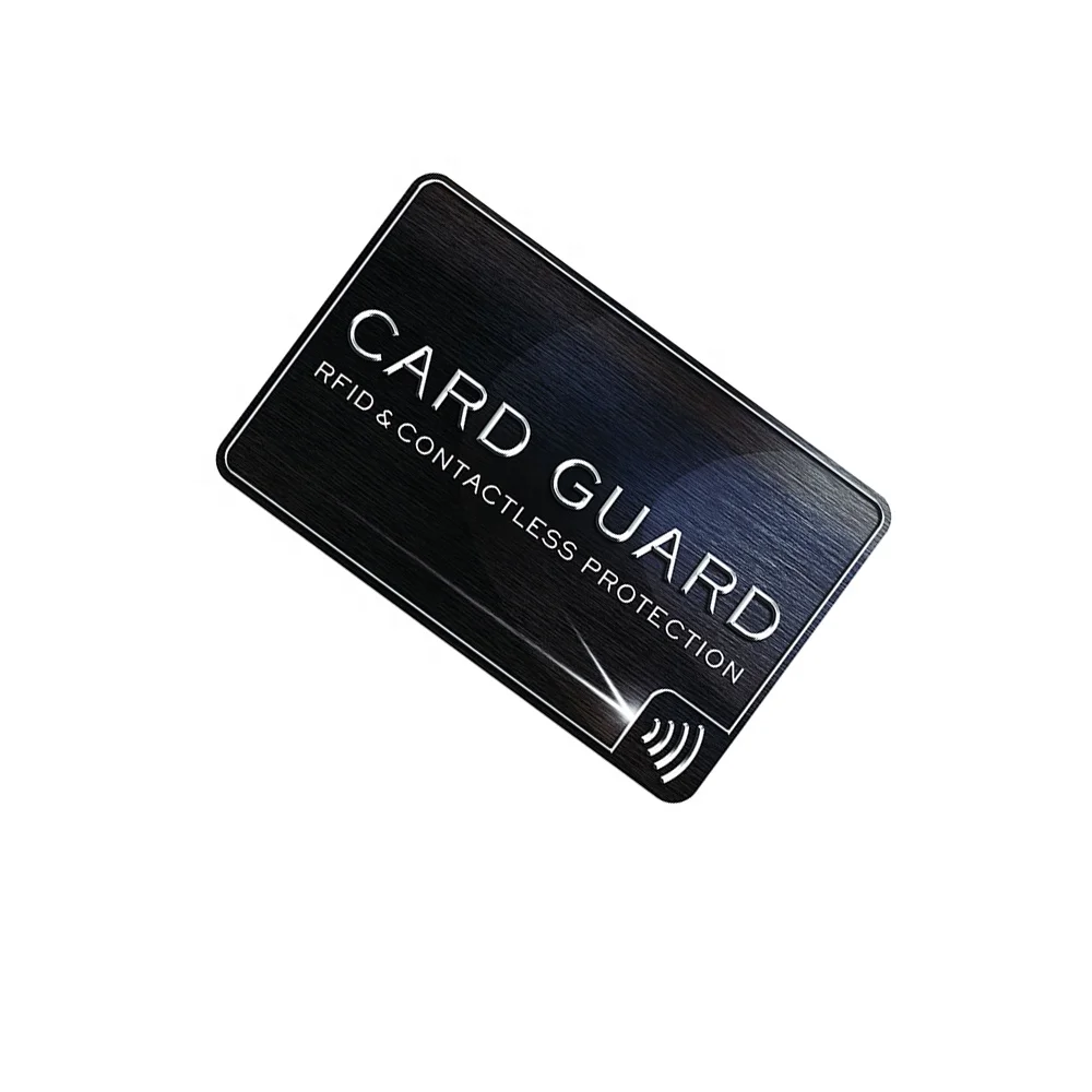 Сигнал Vault RFID блокирующая карта для защиты ваших кредитных карт от кражи личных данных