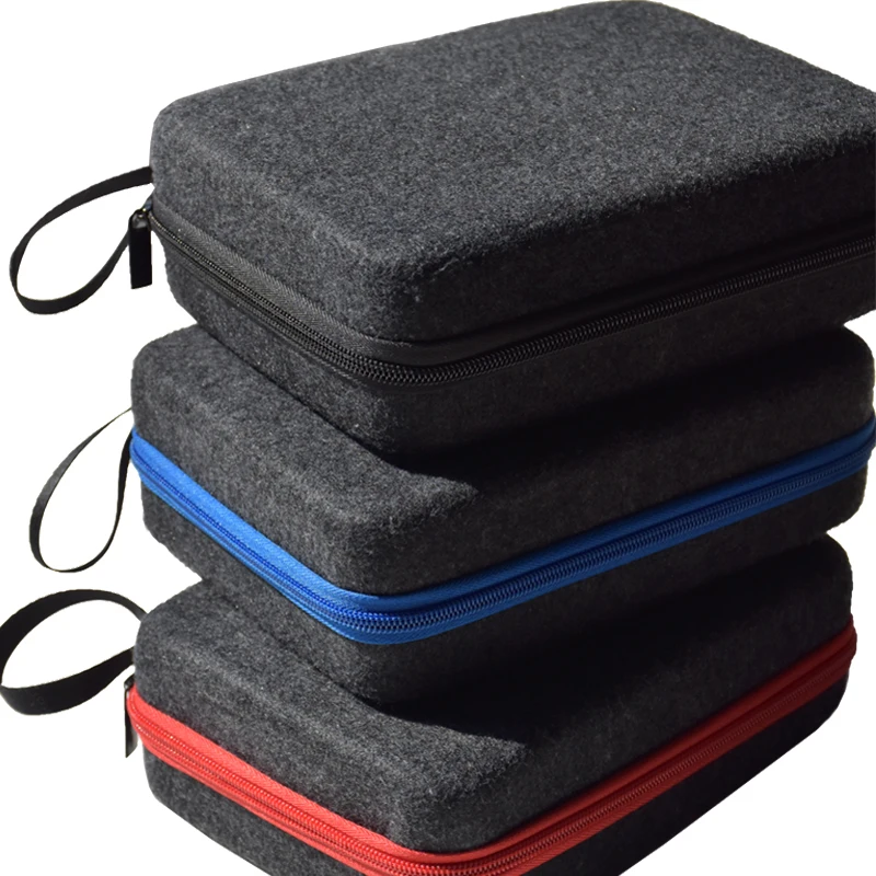 Factory Felt Fiber  Custom Carrying Protective Case  Hard Shell Foam Case with Foam Insert Packaging Box