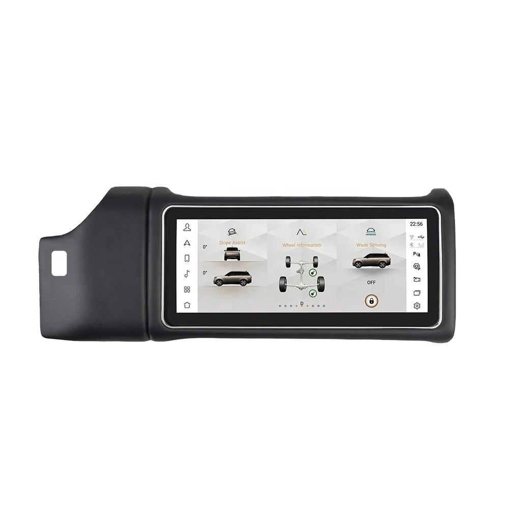 Factory supply 12.3inch  Android 11 Curved Screen for 2013-2017 Range Rover Vogue Car Multimedia Player with 4K Video
