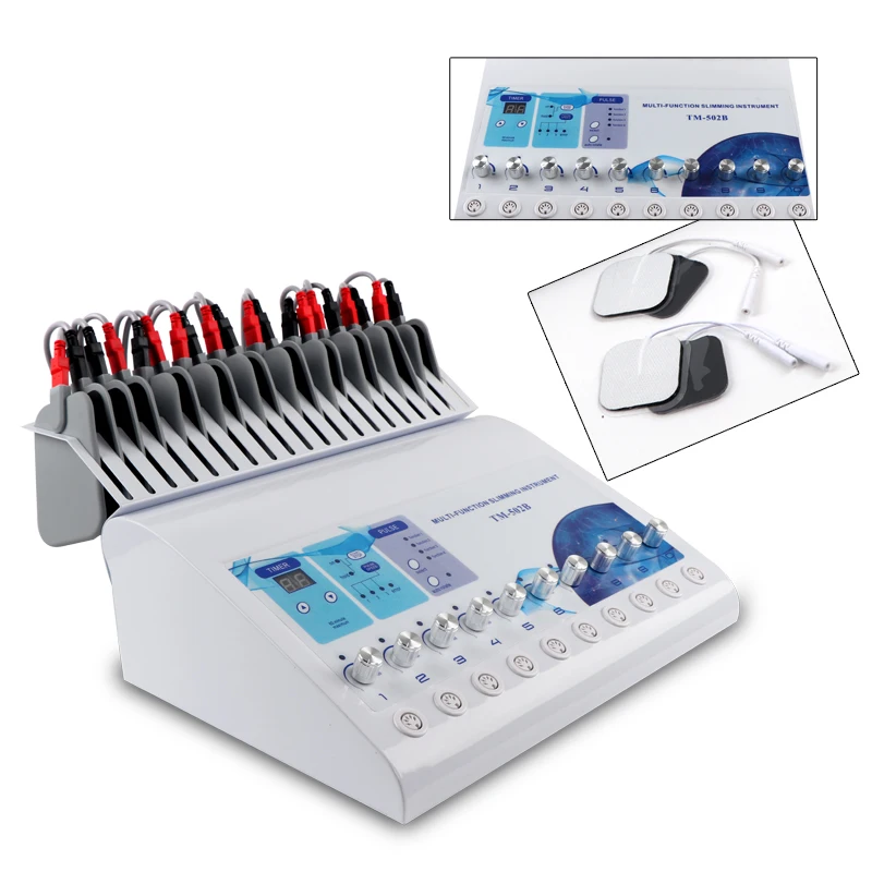 Electric Muscle Stimulator Abdominal Fitness Electro Stimulation Instrument For Weight Loss