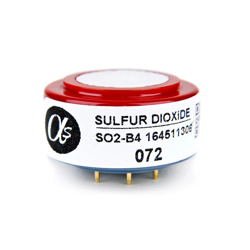 Industrial electrochemical gas sensor for sulfur dioxide range 0-100ppm Alphasense SO2-B4 SO2 sensor