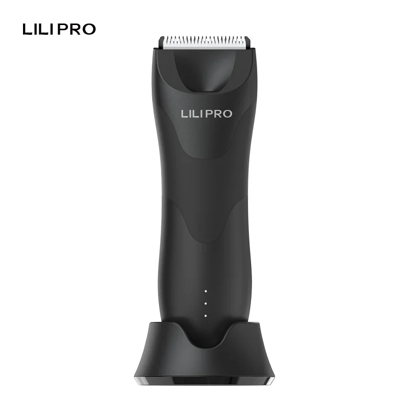LILIPRO Waterproof Rechargeable Hairscape Clipper Electric USB Cordless Professional Body Groin Hair Trimmer Men