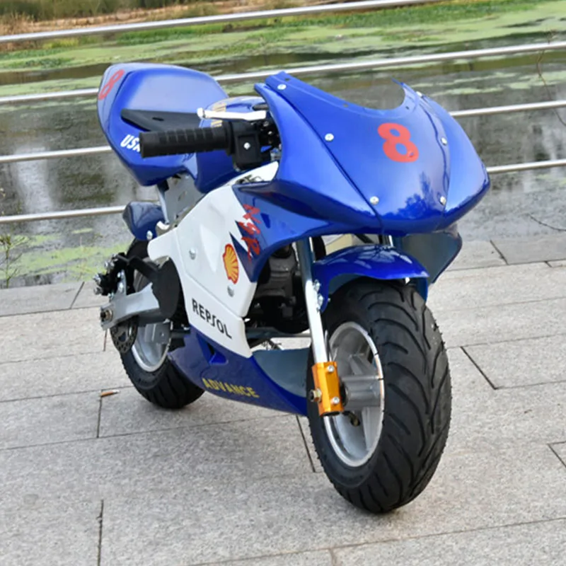 Newest Gasoline Racing Motorcycle Pocket bike 49cc for Children