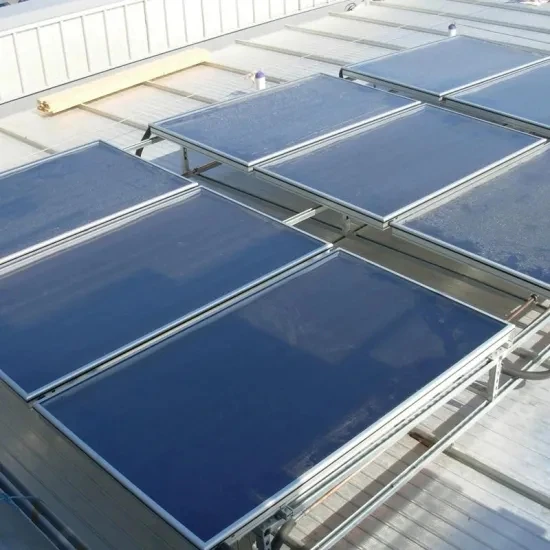 Colour steel non-pressurized flat panel solar heating collector for pool