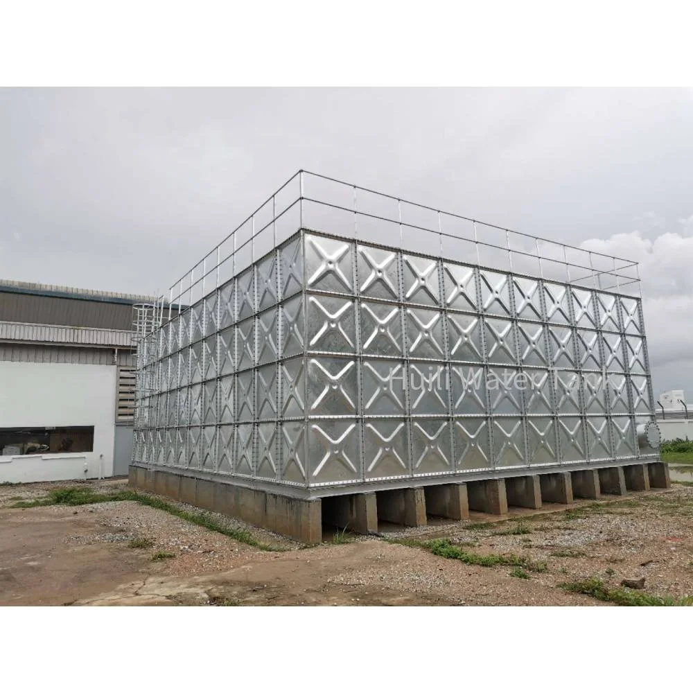 Huili hot pressed galvanized steel elevated water tank panels for irrigation